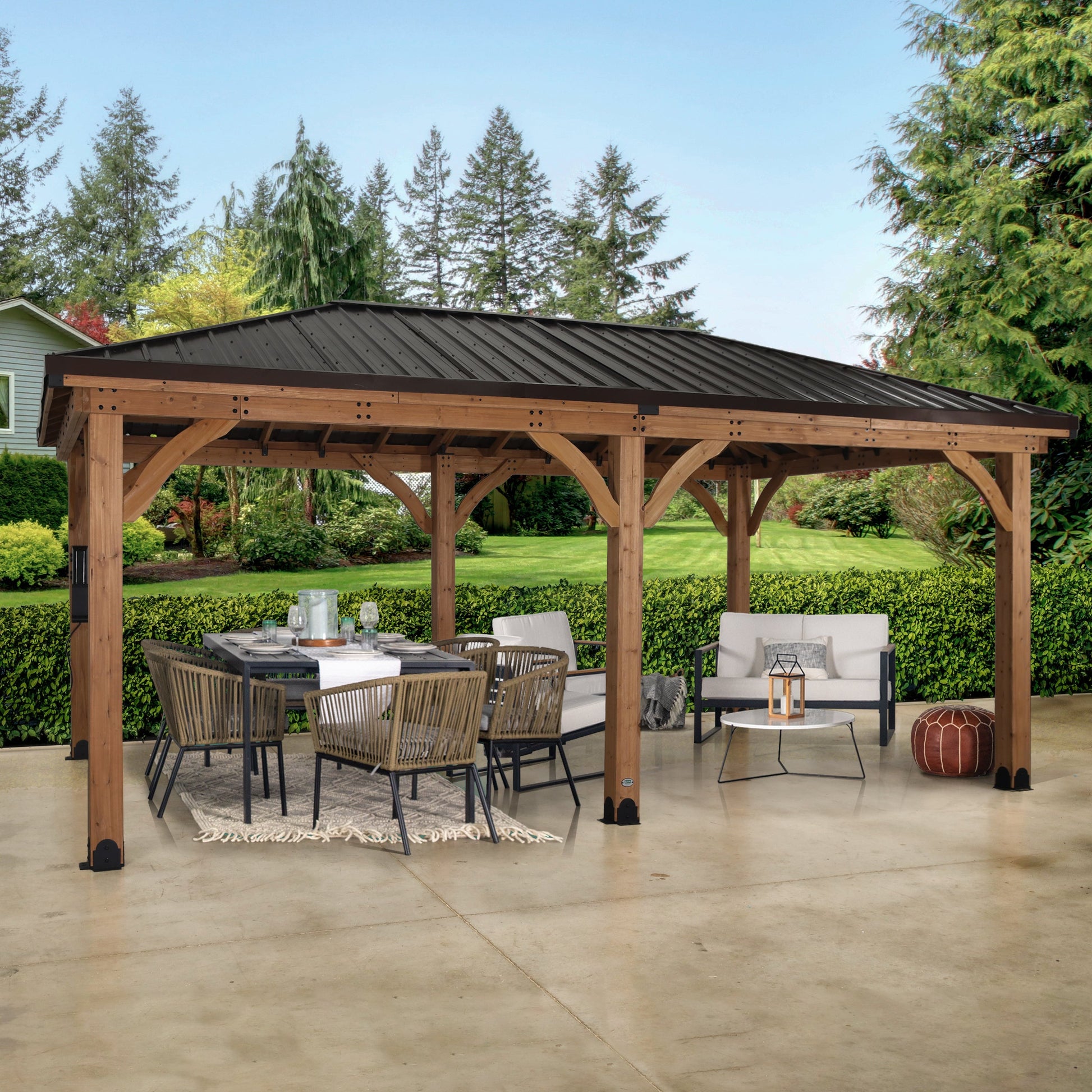 20x12 Barrington Gazebo Carport