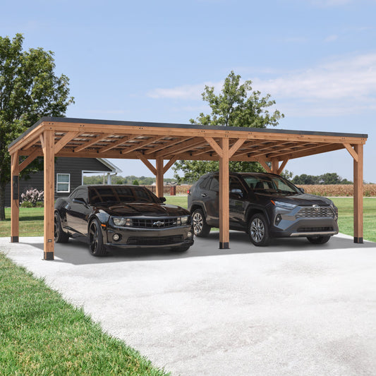 24x12 Arcadia Carport Gazebo