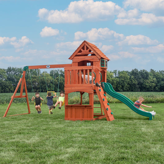 Atlantis Cedar Swing Set