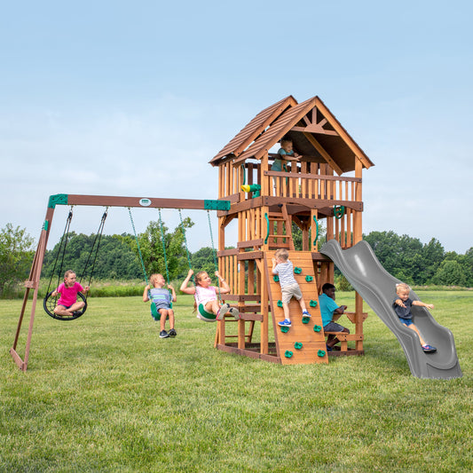 Highlander Wooden Swing Set