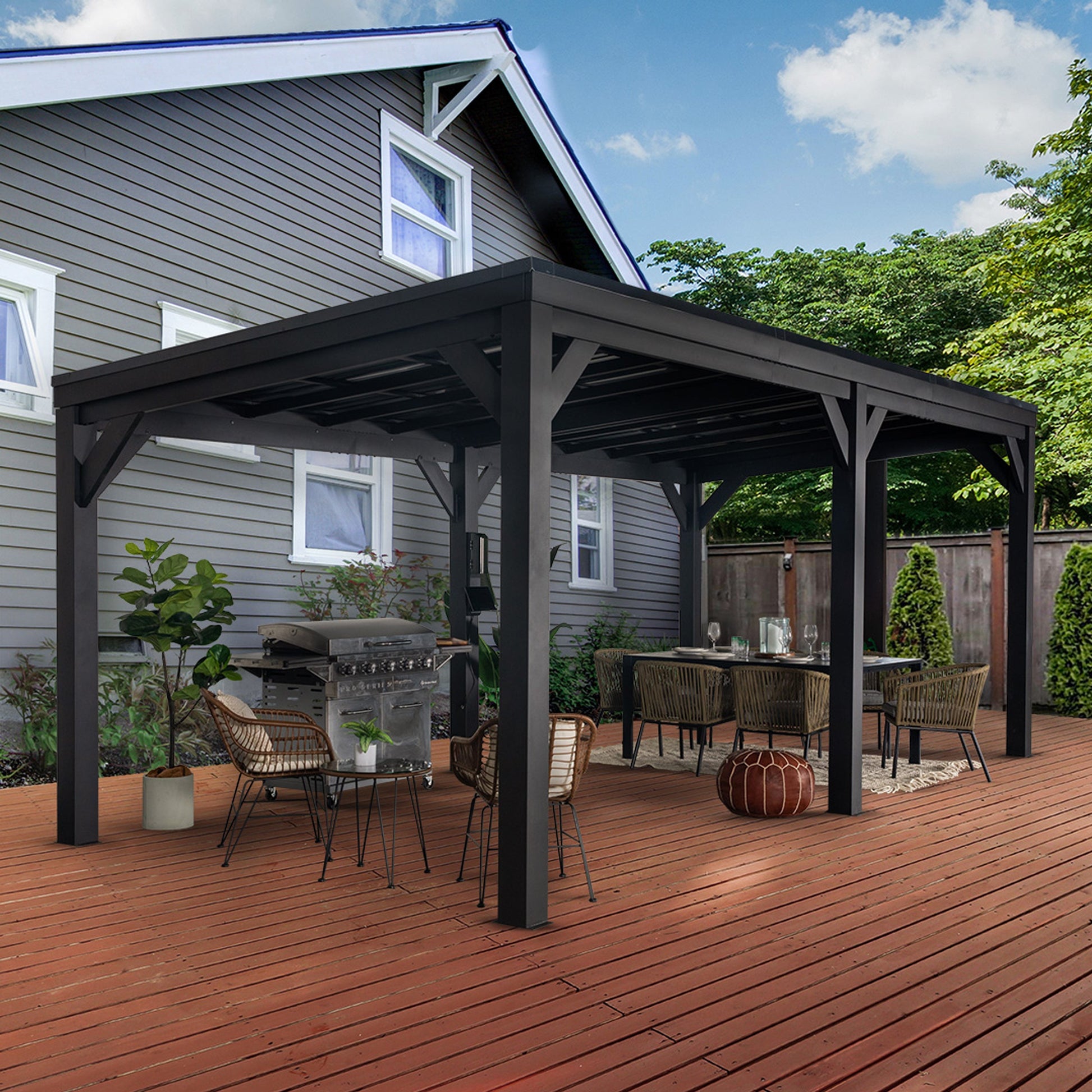 20x9.5 Stonebridge Gazebo Carport