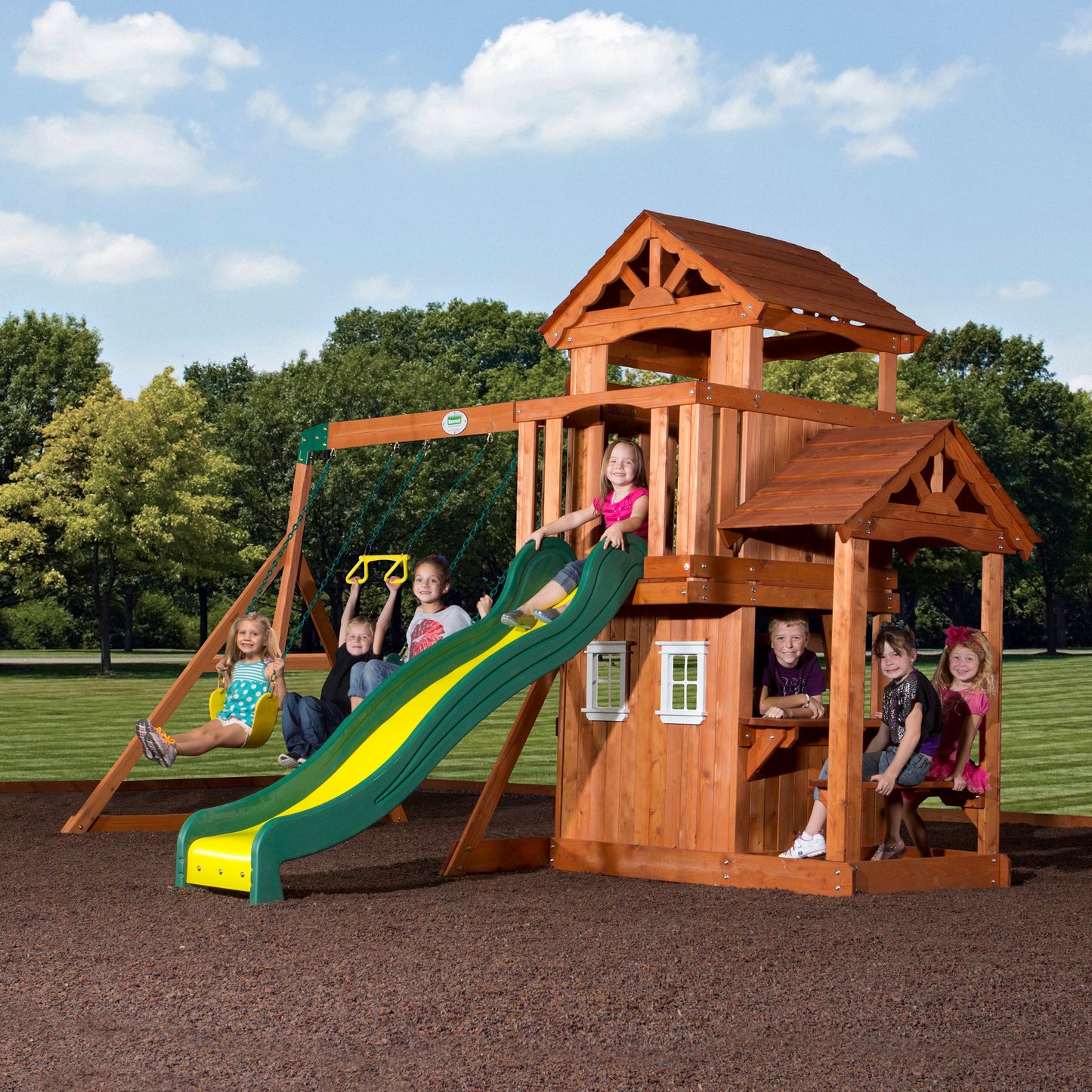 Tanglewood Wooden Swing Set